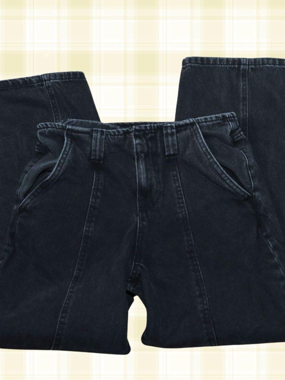 Black Barrel Jeans